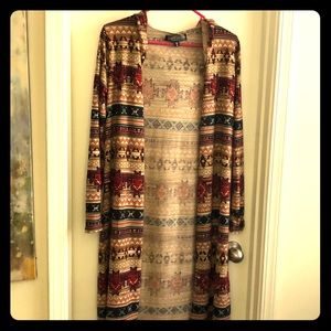 Almost Famous Multicolored Cardigan 😍